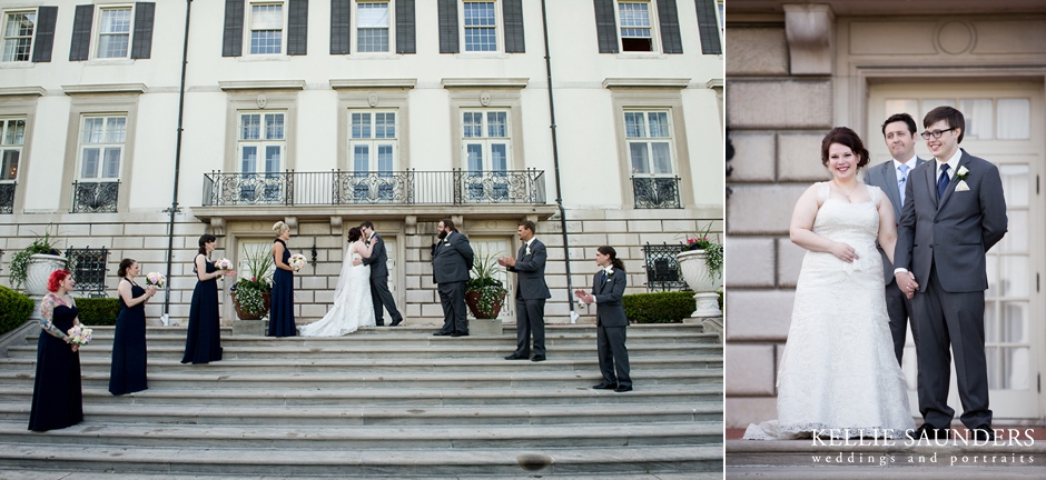 Grosse Pointe war memorial wedding